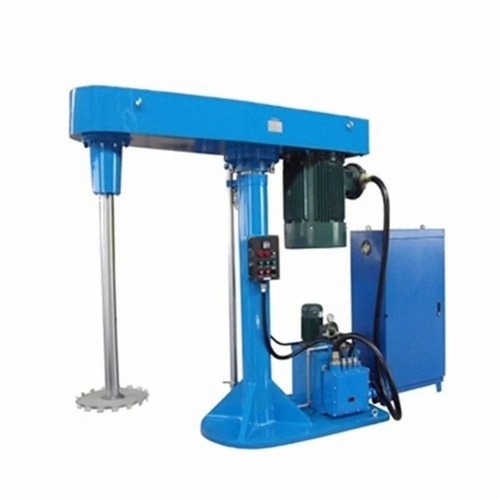 Paint Manufacturing Machines - Mild Steel 500-3000l Capacity Hydraulic Control With 2 Year Warranty And Semi-automatic Operation