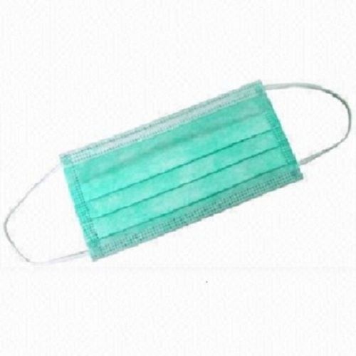 Green Non-Woven Sterilized Waterproof Disposable Surgical Face Mask