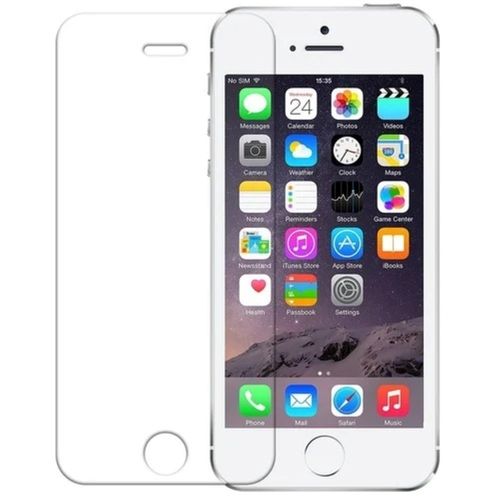 Transparent 4 X 2.5 Inches Rectangular Plain Laminated Quartz Tempered Glass For Iphone 5