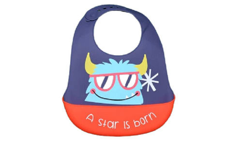 Lightweight Regular Fit Skin Friendly Printed Breathable Cotton Baby Bibs