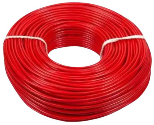 0.75 Sq/Mm Red 90 Meter Pvc Insulated Electric Wire Cable Capacity: 1100 Volt (V)