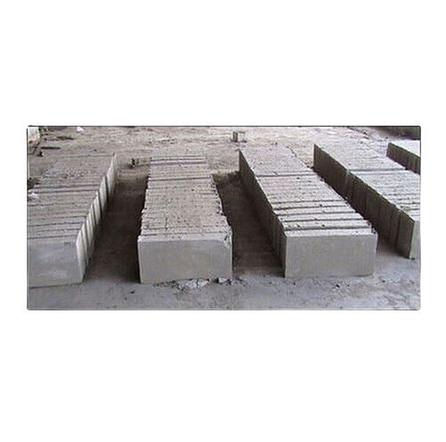 Rectangular Gray Construction Concrete Brick Compressive Strength: 1000 Pounds Per Square Inch (Psi)