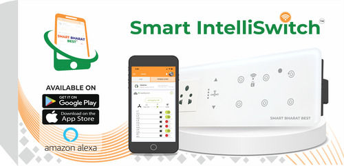  IntelliSwitch 8 मॉड्यूल Wifi स्मार्ट स्विच बोर्ड 