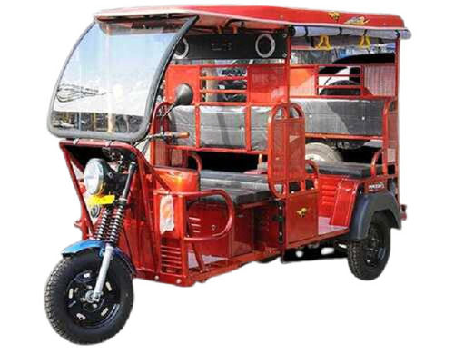 Open Body Five Seater Medium Speed Three Wheeler Electric Rickshaw Loader