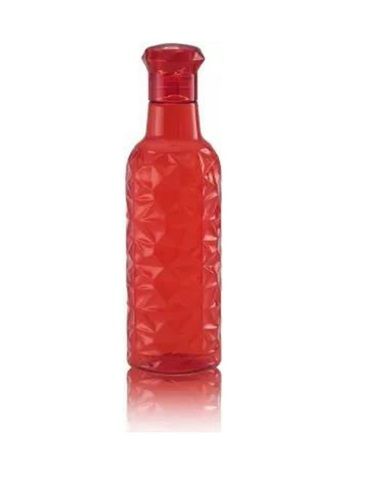 1 Litre Transparent Screw Cap Plastic Water Bottle