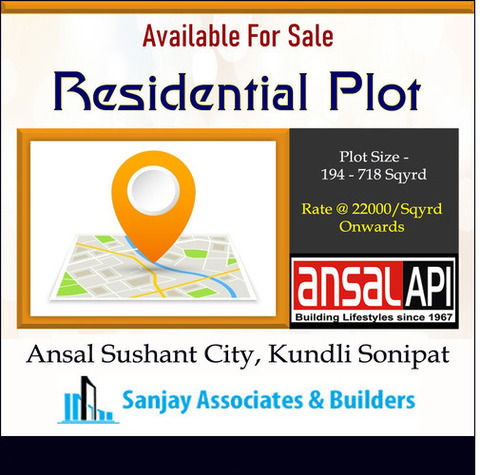 Ansal Sushant City Plot For Sale in Kundli Sonipat