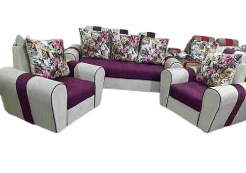 Indian Style Termite Resistant Solid Wooden Five Seater Traditional Sofa Set