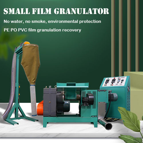 Industrial Automatic Plastic PE PO PVC Film Granulator Machine