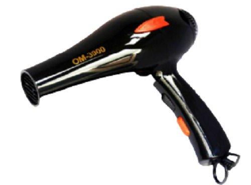 2000 Watt Lightweight Travel Friendly Stylish Black Hair Dryer