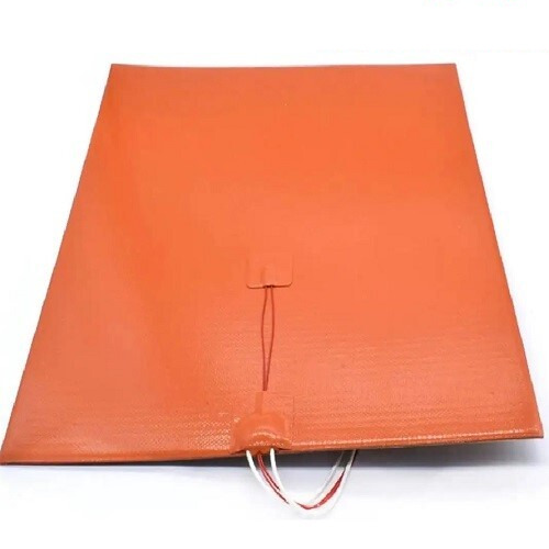 Silicone Heating Pad 400X400Mm/500X500Mm - Material: Steel