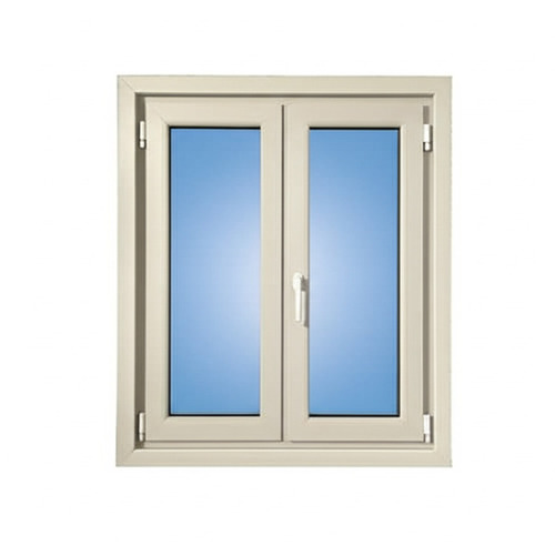 UPVC Sash Window For Home, Office, Hotel, Lodge Or Commercial Place - Stainless Steel, 1600 mm Size, White Color, 1.400 Kilograms Weight