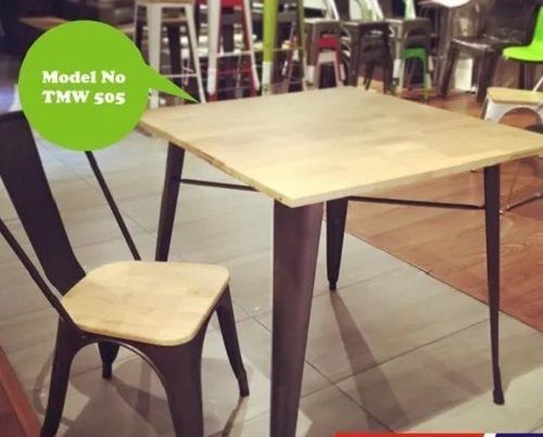 Portable And Durable Tolix Table For Cafe, Restaurant, Canteen