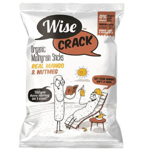 Yummy And Tasty Cracks Puffed Snack 