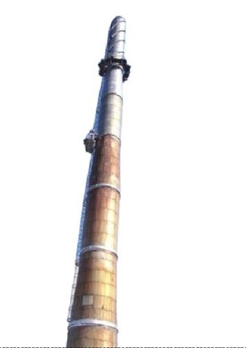 30 Metre Length High Coal Fired Vertical Mild Steel Industrial Boiler Chimney