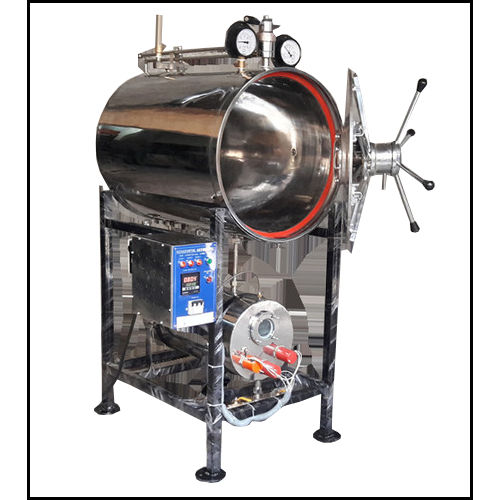 Double Walled Horizontal Cylindrical Autoclave