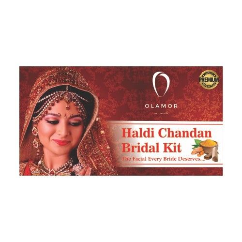 Haldi Chandan 6 Pieces Bridal Facial Kit With Deep Cleanser, Scrub, Gel, Cream, Serum