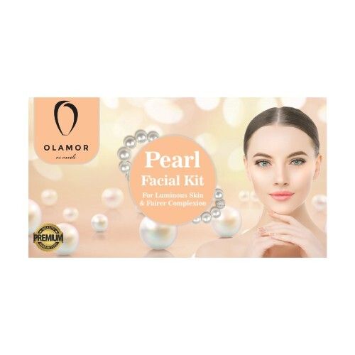 Pearl 6 Pieces Facial Kit With Deep cleanser, Scrub, Gel, Cream And Serum