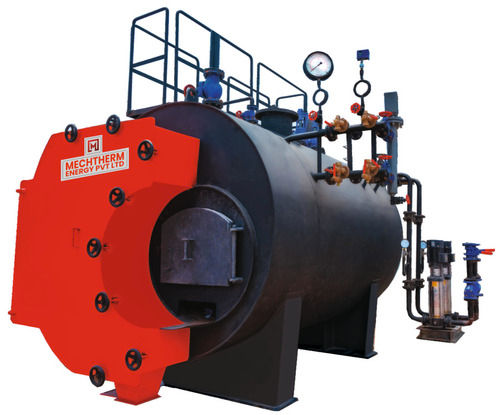 Industrial Solid Fuel Boiler With 500 To 6000 Kgs/Hr Capacity