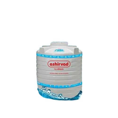 Blue Plain White Water Storage Tank With Capacity 500 Liter