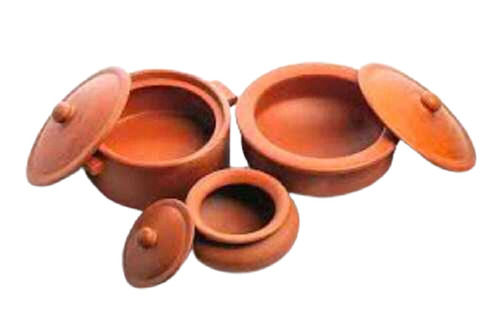 Lightweight And Portable Round Shape Crack Resistant Clay Pot