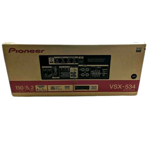 Black Pioneer Vsx-534 5.2 Channel Av Receiver