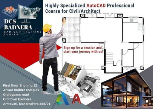 AutoCAD Professional Training Courses By DCS Badnera CAD CAM Training Center