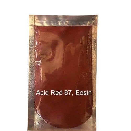 Red 87 Eosin Acid Dyes Power For Industrial Uses Cas No 17372-87-1