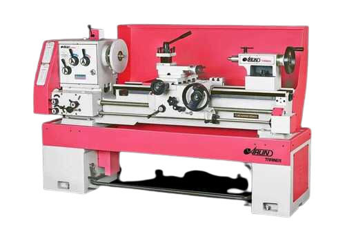 Semi Automatic Mild Steel Lathe Machine for Industrial Use, Low Maintenance