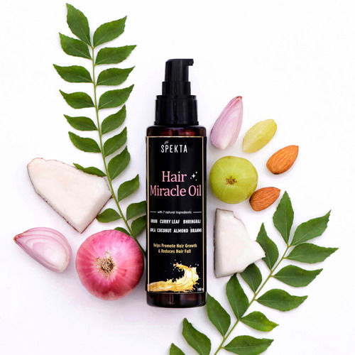 Spekta Miracle Hair Growth Oil with Onion, Almond, Amla, Curry Leaves