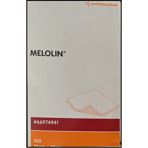 10cm x 10cm Melolin Absorbent Dressing Pad