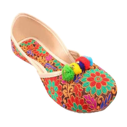 Multicolor Ladies Mojari