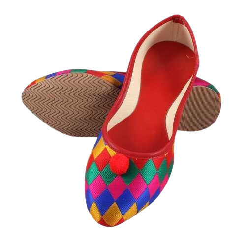 Lucky-04 Multicolor Ladies Mojari