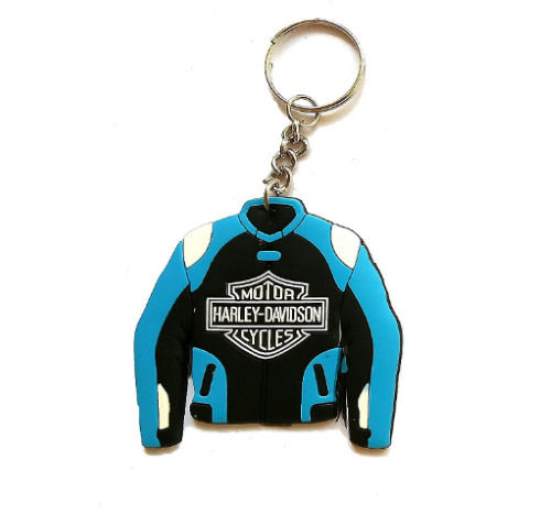 3.2x2x3.2 Inch 30 Gram Water Resistance Rubber Keychain