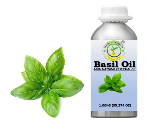 100% Natural Basil Essential Oil - 1kg