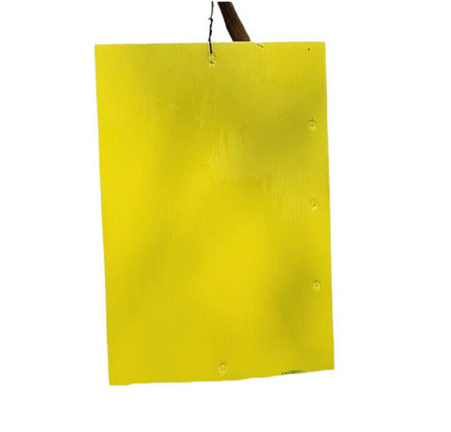 Corrugated Plastic Leaf Miner And Yellow Sticky Trap For Agriculture Cas No: Na