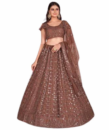 Anouk - By Myntra Women Indian Traditional Short Sleeve Pink & Blue Pure  Cotton Printed Ready to Wear Fusion Lehenga & Blouse With Dupatta -  Walmart.com