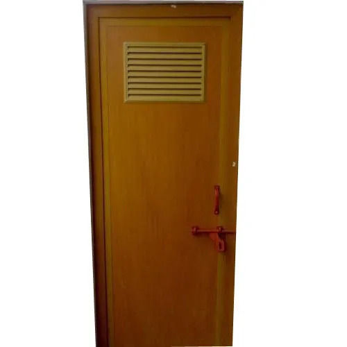 Right Handle Lock Smooth Finished Surface Wood Door