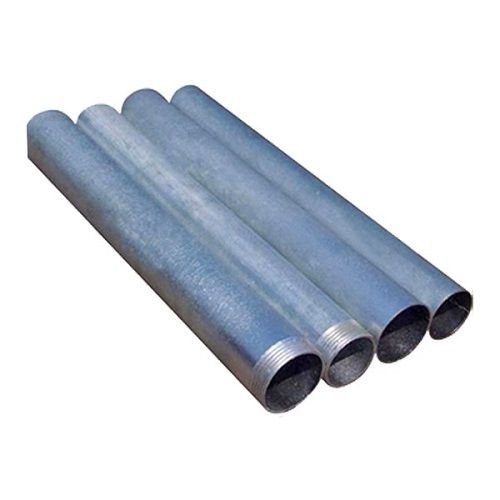 Silver 6 Meter Length Round Manual Polished Hot Roll Gi Pipes