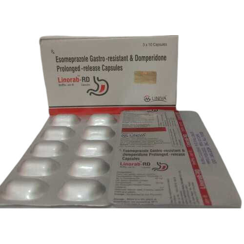 Esomeprazole Gastro Resistant and Domperidone Prolonged Release Capsules