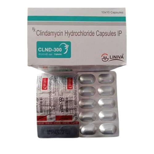 Clindamycine Hydrochloride 300Mg Anti Infective at Best Price in ...