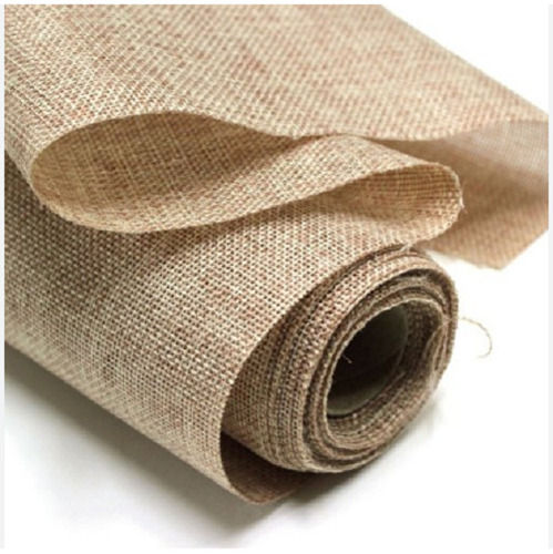 Light In Weight 30 Meter Lightweight And Tear-Resistant Plain Jute Fabric For Bag