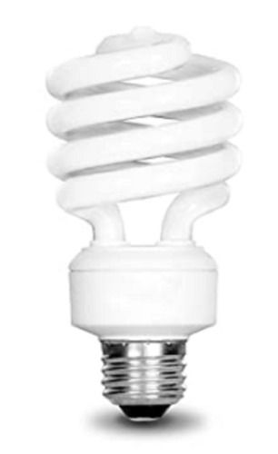 Pure White 220 Volt Ceramic 15 Watt Ip44 Cfl Light For Home