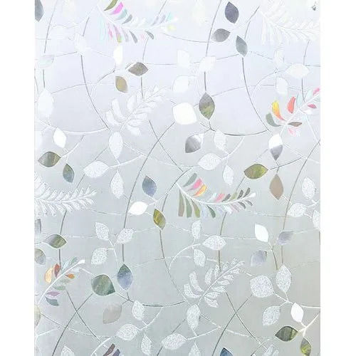 White Flexible High Strength Transparent Soft Textured Decorative Glass Window Film