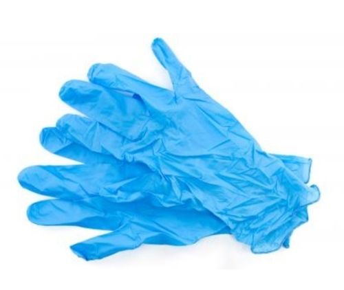 Full Finger Blue Medical Gloves For Hospital Use