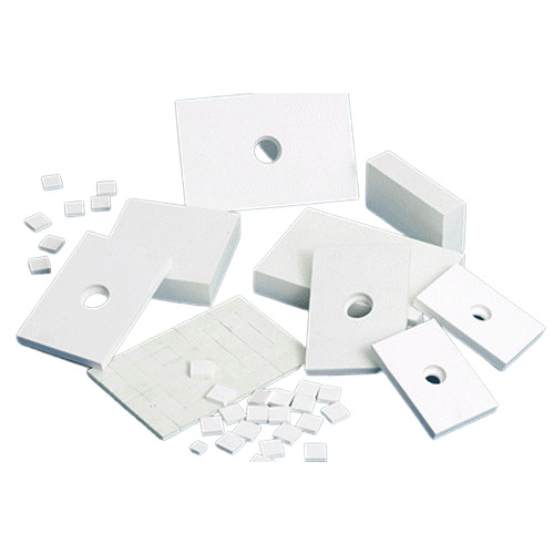 Wear Resistant Hexagonal Ceramic Liner - 22x22x1cm, Super White, Alumina Ceramic Material | Designed for High Wear Applications in Mining, Cement, Steel, and More