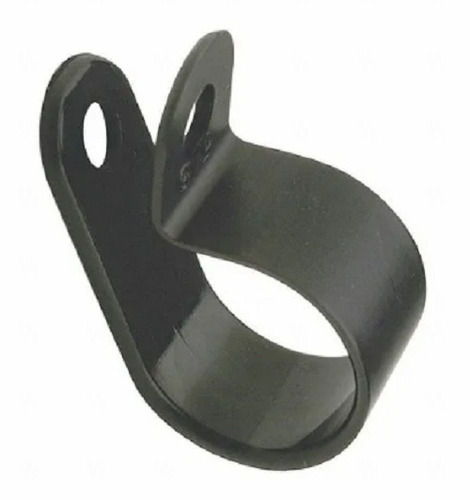 50 Mm Cable Clamps - Aluminum, 50 mm Length, Glossy Black Finish | Lightweight, Easy to Use, Corrosion and Rust Resistant, Suitable for Industrial Applications