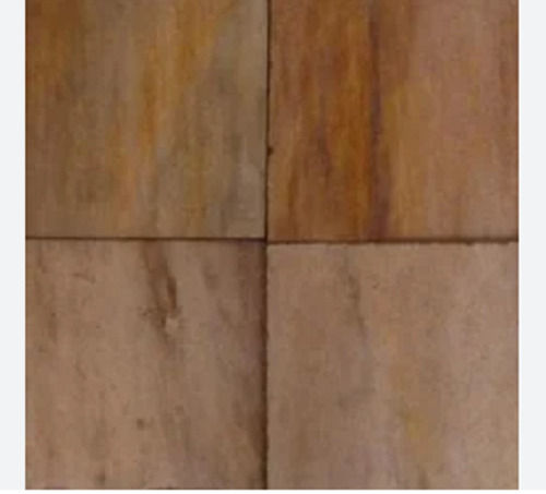 16mm Thick Anti-slip Polished Sandstone Slab For Flooring