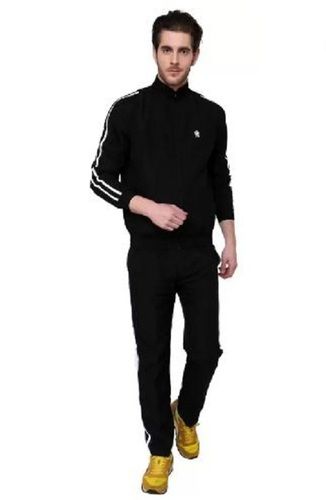 Mens Tracksuit Lightweight And Breathable Polyester Fabric Age Group: Adults