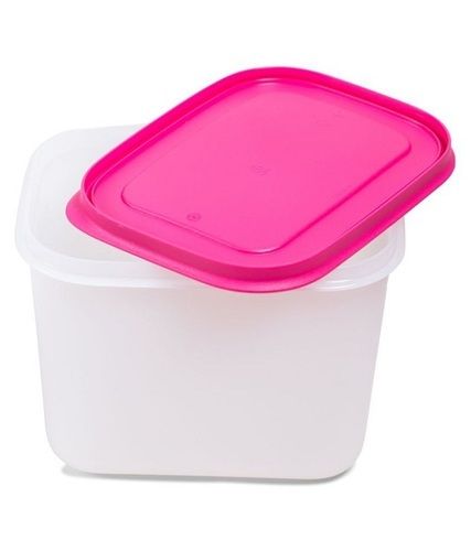 Milky Square Plastic Transparent Container 250Ml For Multipurpose  Capacity: 250 Milliliter (Ml)