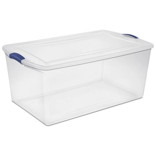 Plastic Rectangle Transparent Storage Box